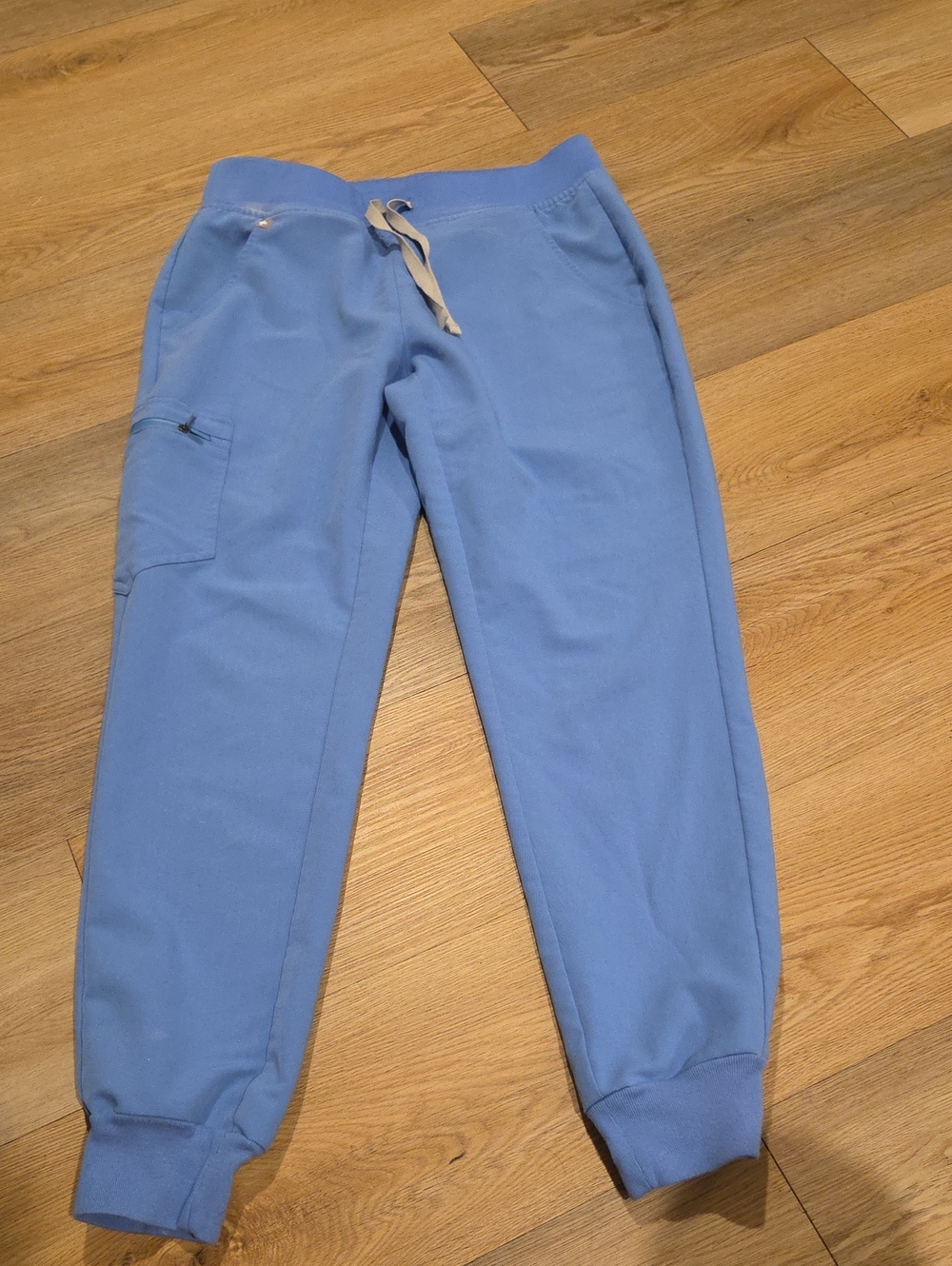 Figs Light Blue Jogger Scrub Pants